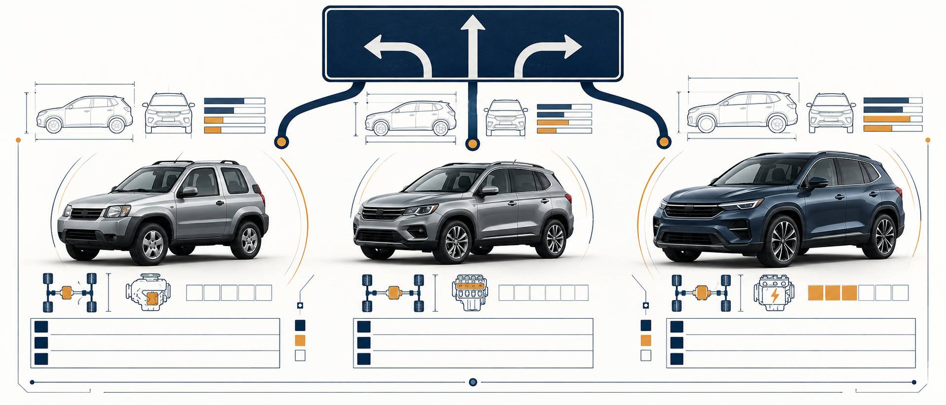 Illustration éditoriale du sujet : BMW X1 : générations, motorisations et dimensions
