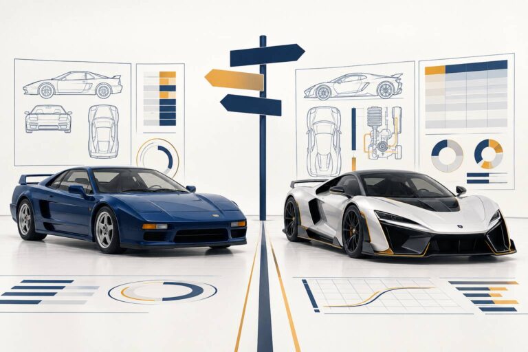 Honda NSX : deux générations, technique et héritage