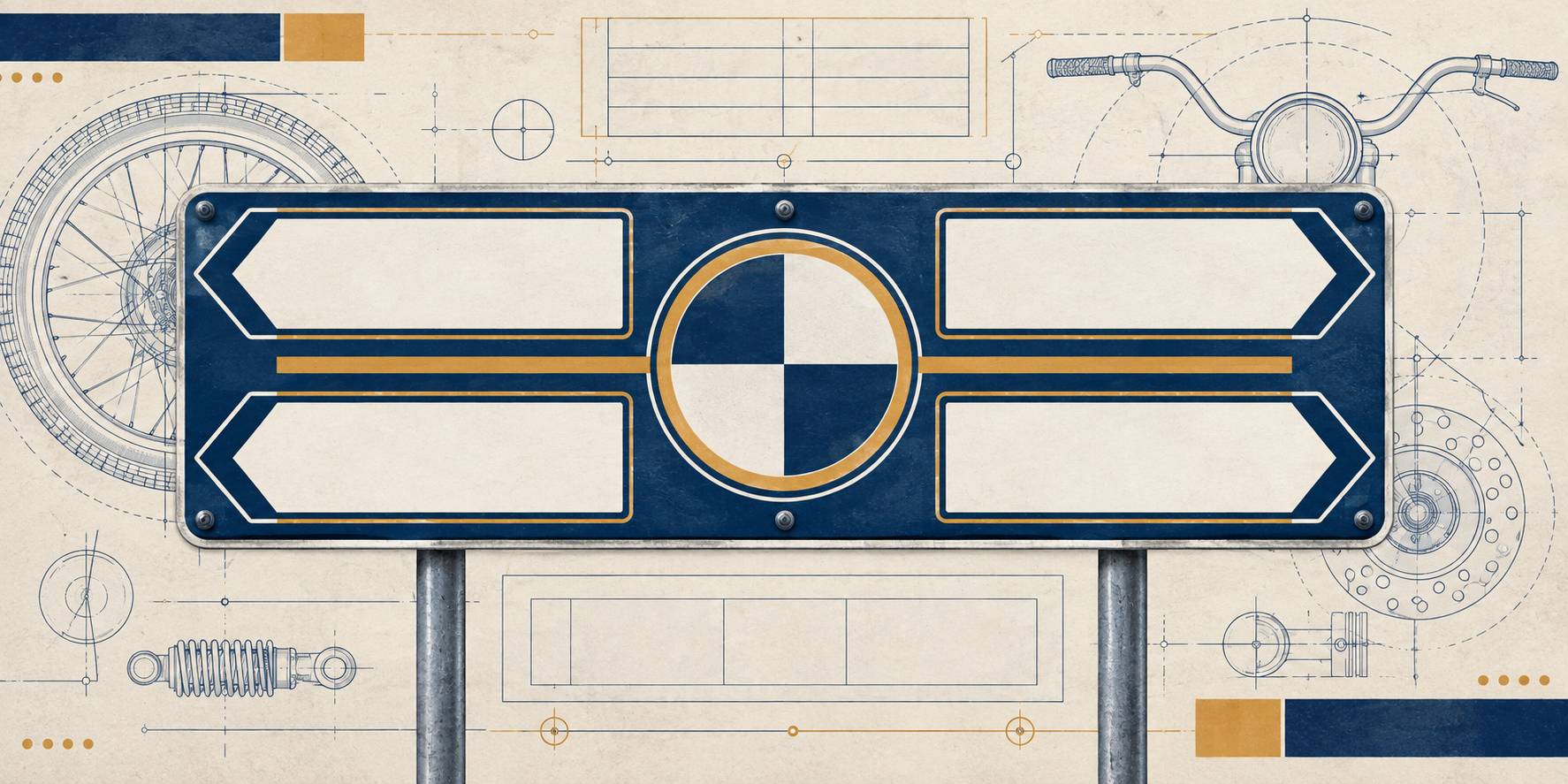 Illustration éditoriale du sujet : Logo BMW : origine des couleurs et évolution depuis 1917