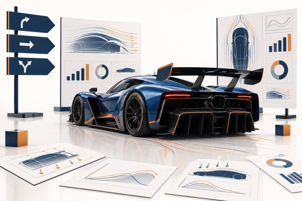 Illustration éditoriale du sujet : McLaren Senna : aérodynamique, poids et production limitée