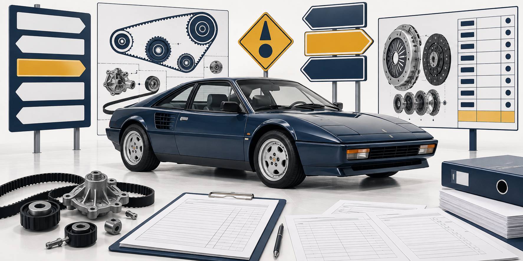 Illustration éditoriale du sujet : Porsche 944 : technique, points faibles et cote de collection