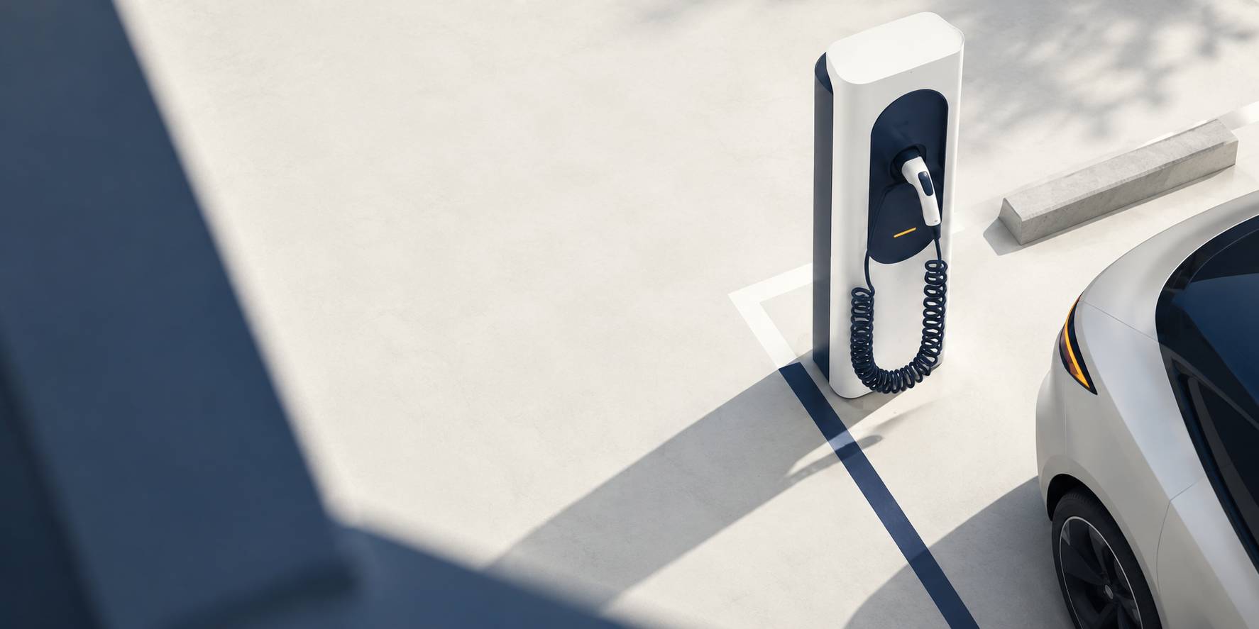 Cable de recharge branche a une borne neutre